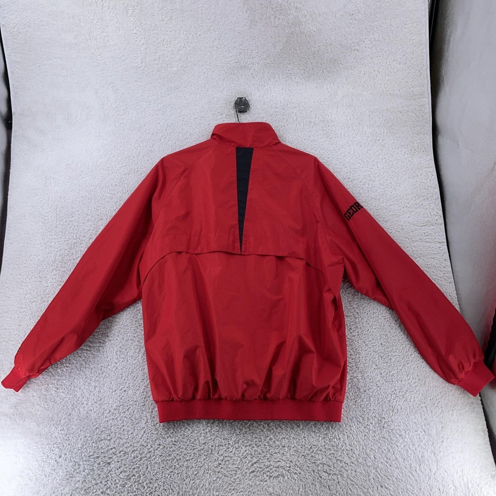 Vintage Nike Georgia Bulldogs Clima-FIT Jacket Mens Large Red NCAA Football - Picture 7 of 14